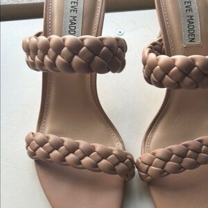 Steve Madden Women's Tan Braided Sandals